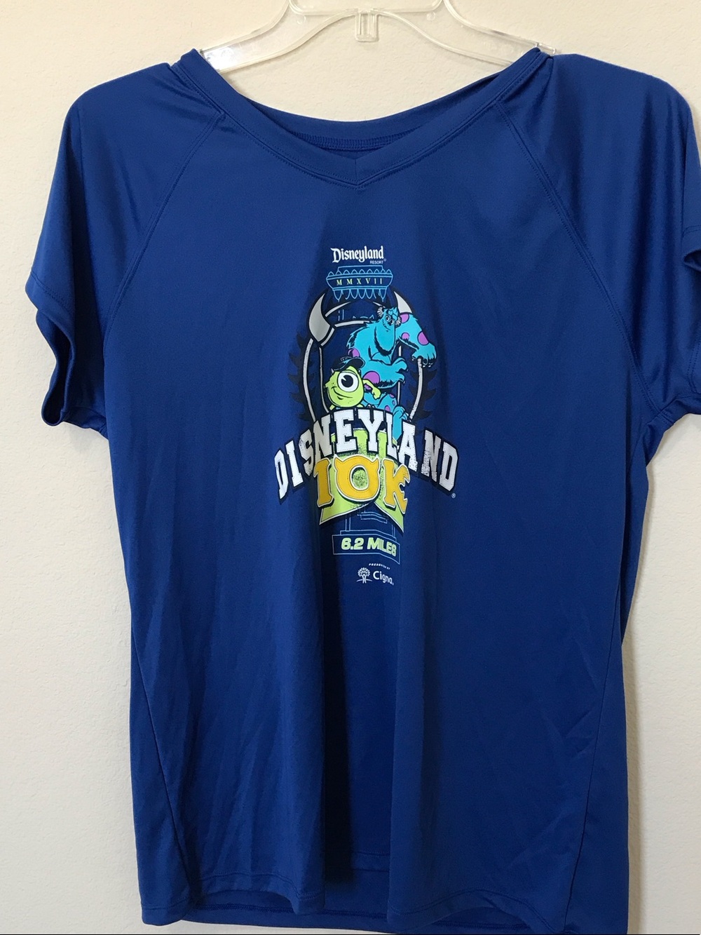 Champion Blue Disneyland 10K Graphic Tee